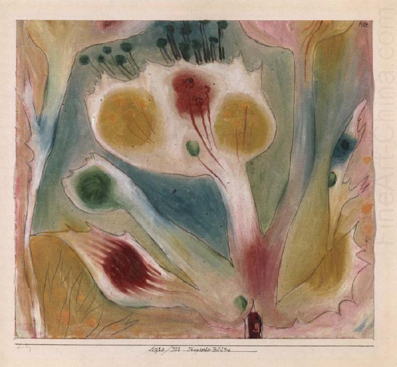 Tropical blossom, Paul Klee